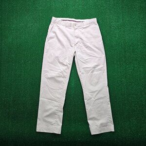 Polo Golf Ralph Lauren Pants‎ Mens 33x30 Beige Chino Flat Front Preppy Casual
